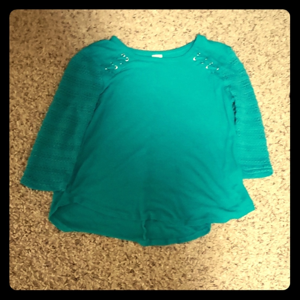 A blue shirt